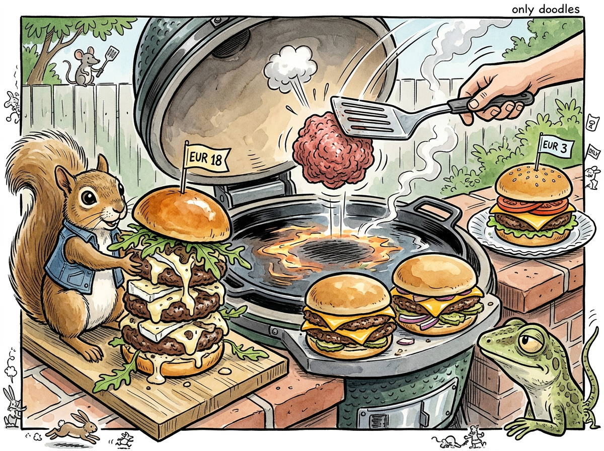 Burger illustration