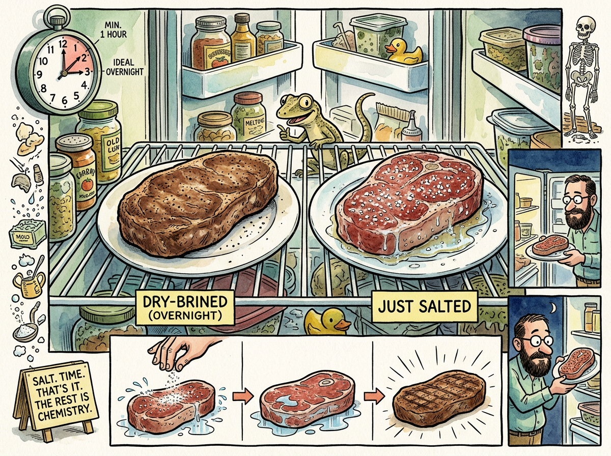 Dry Brine illustration