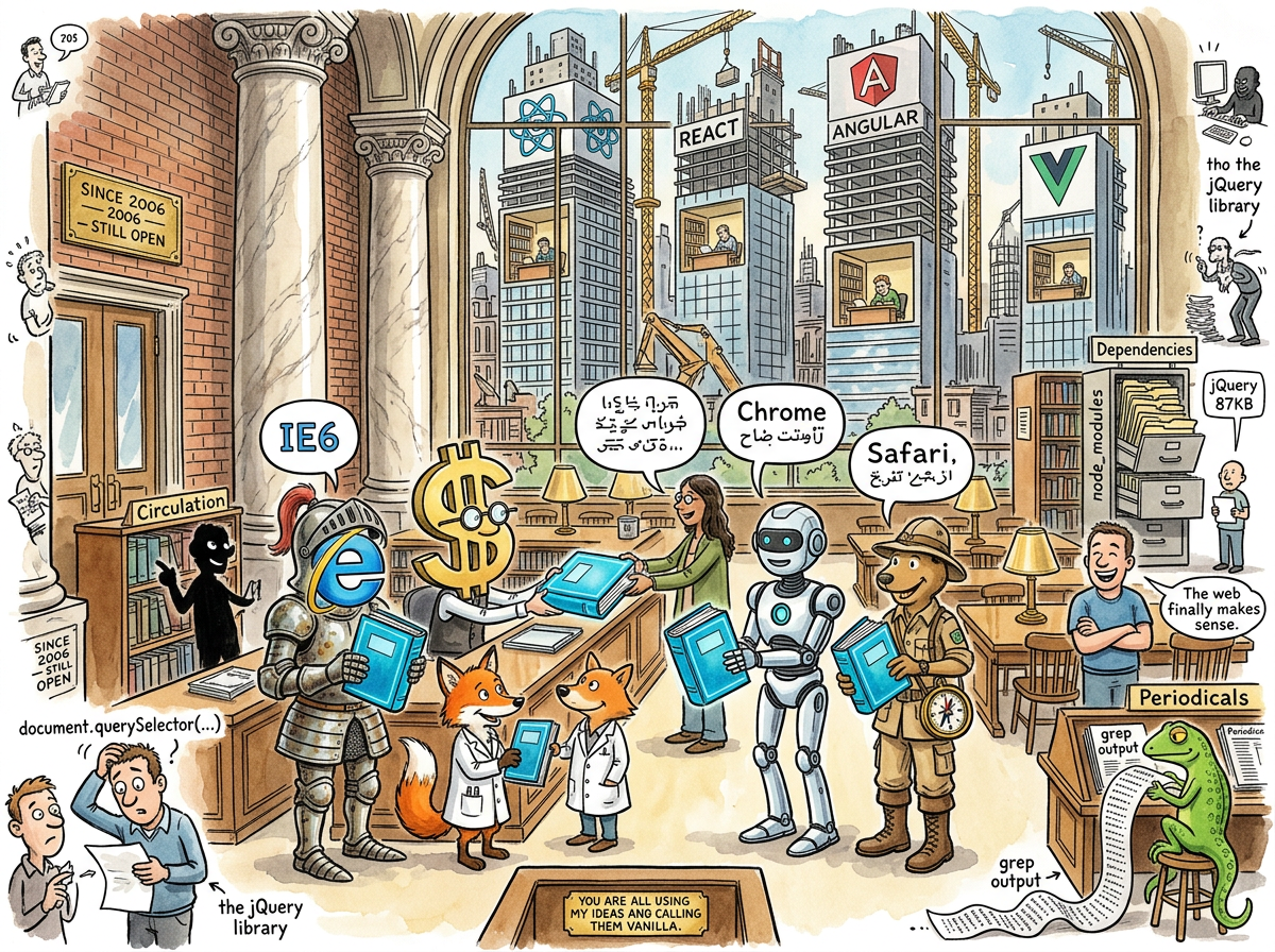 jQuery illustration