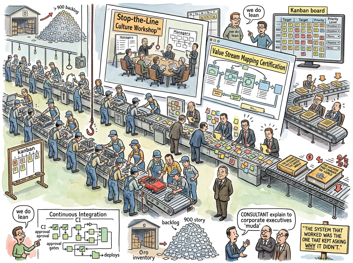 Lean illustration