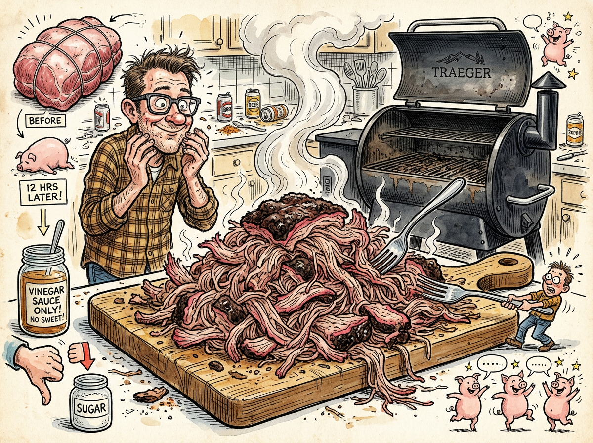 Pulled Pork illustration