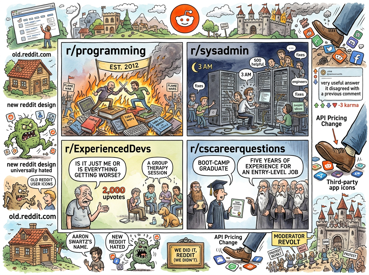 Reddit illustration