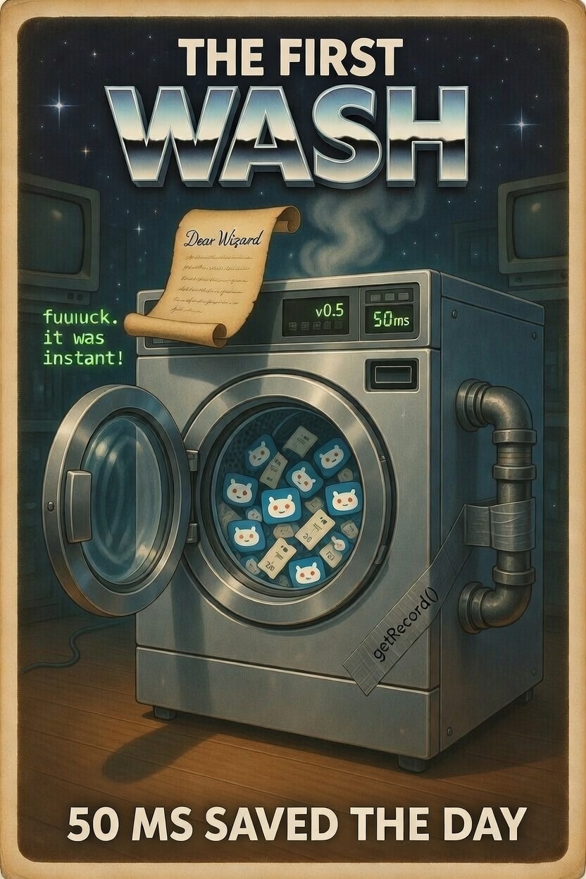 The First Wash