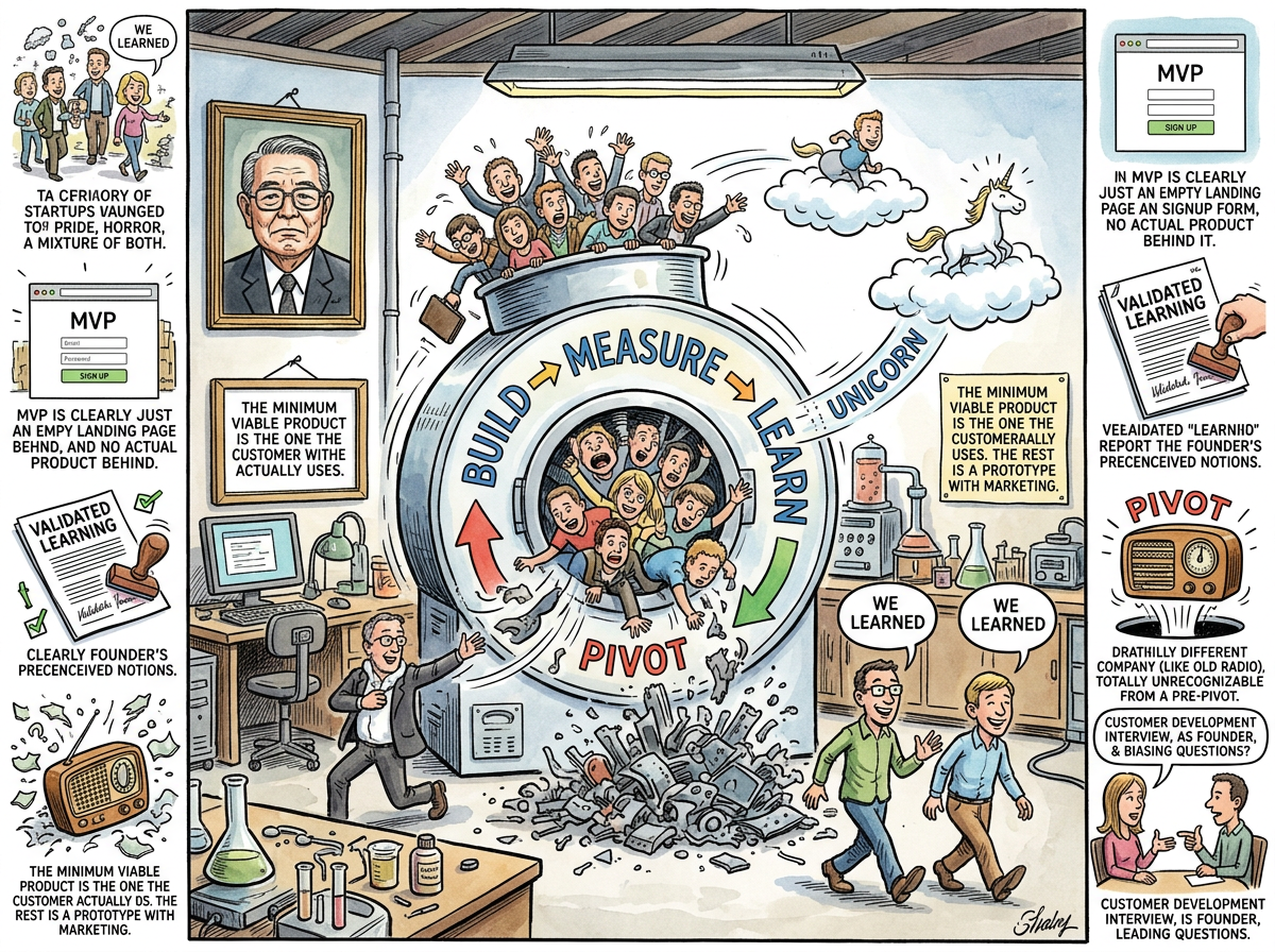 The Lean Startup illustration