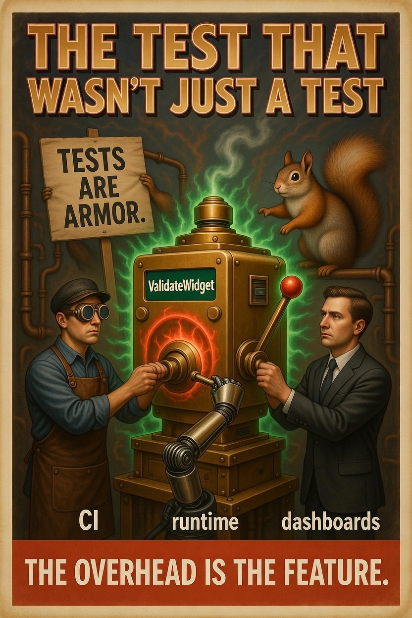 The Test That Wasn't Just a Test