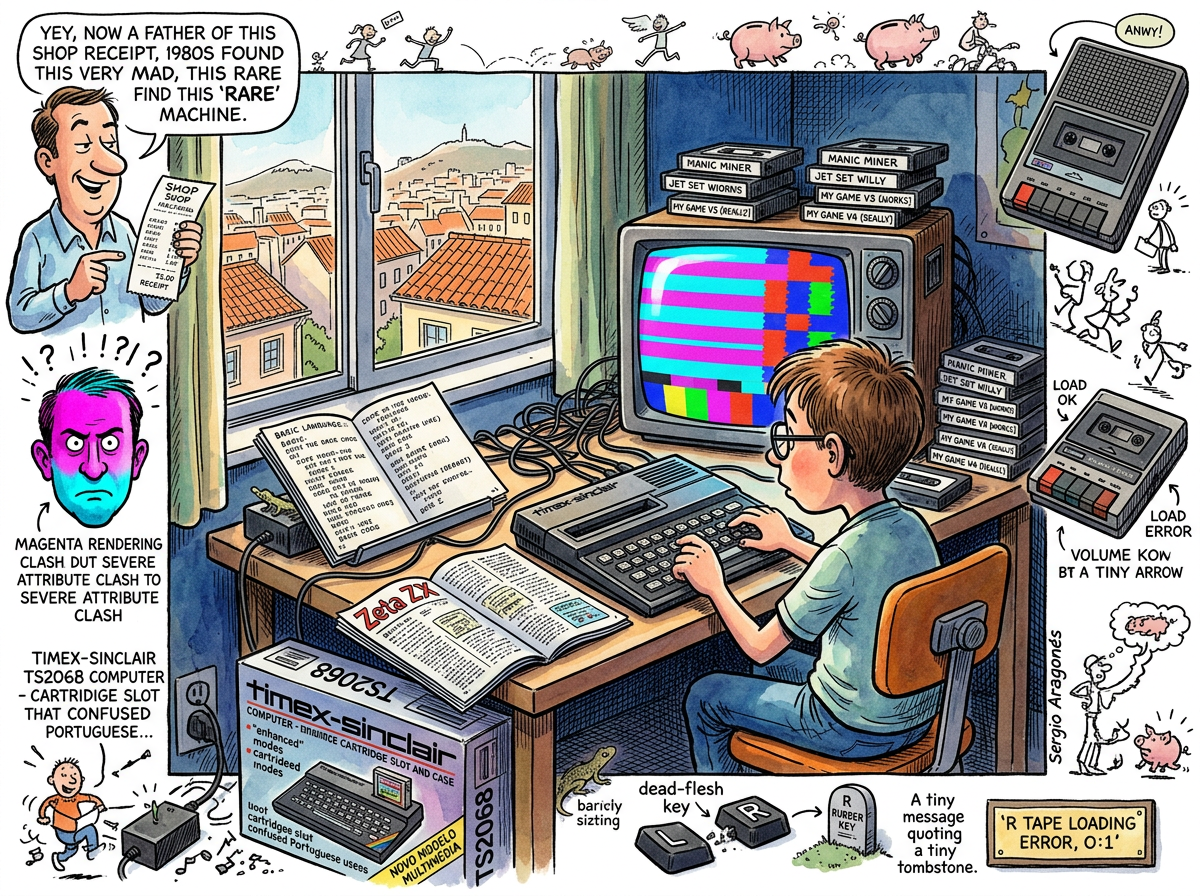 ZX Spectrum illustration