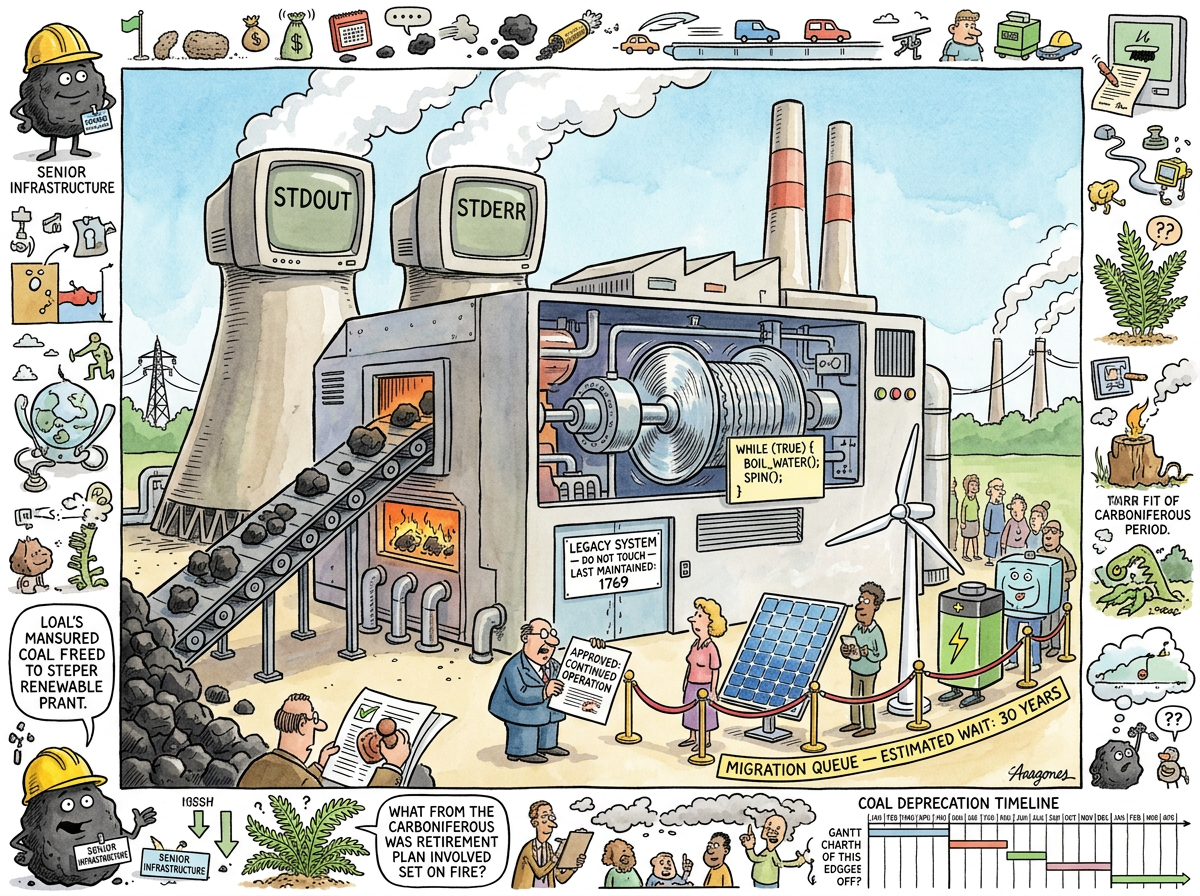 Coal illustration