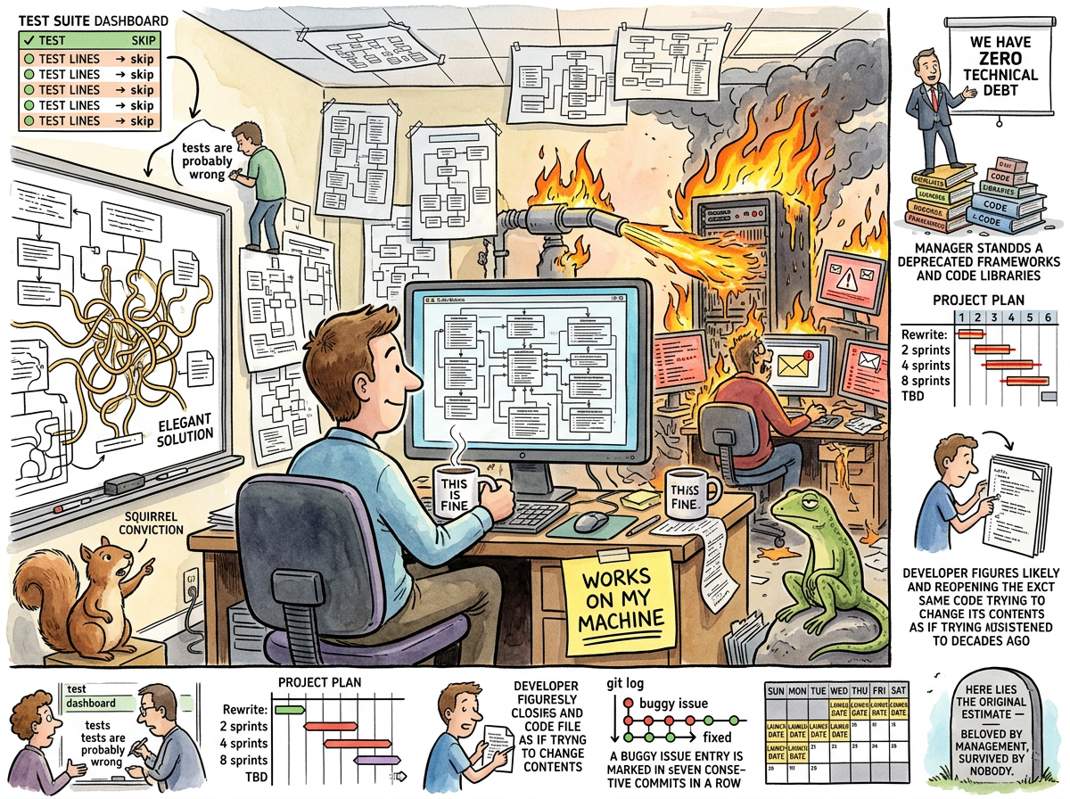 Denial illustration