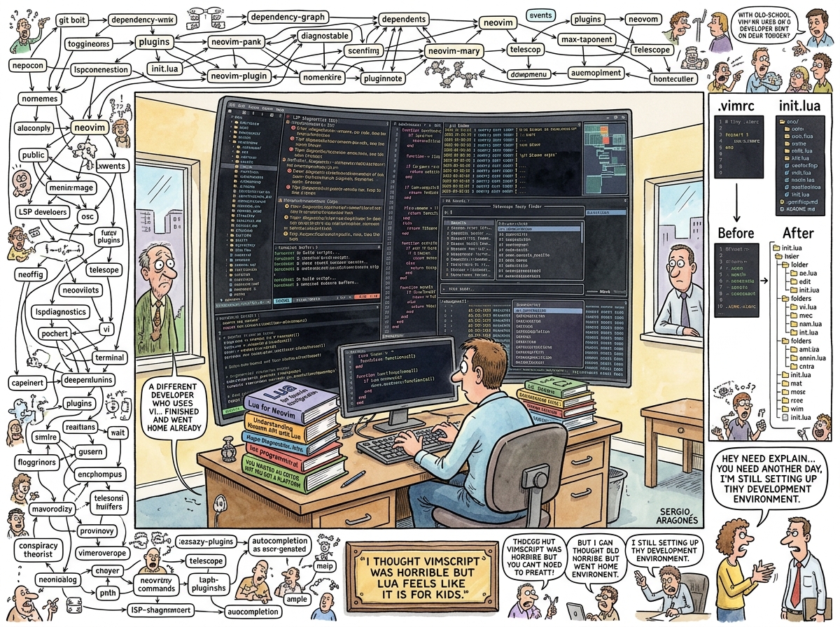 Neovim illustration