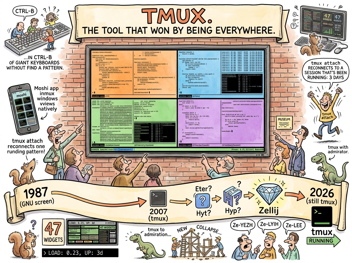 tmux illustration
