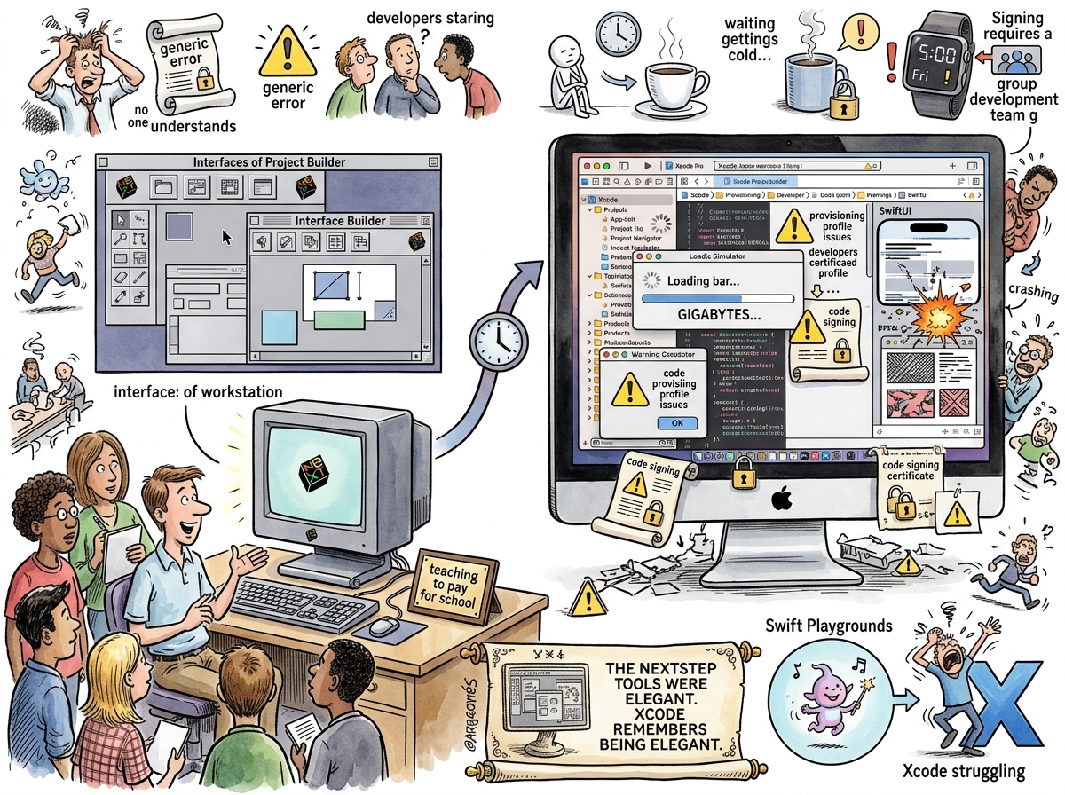 Xcode illustration